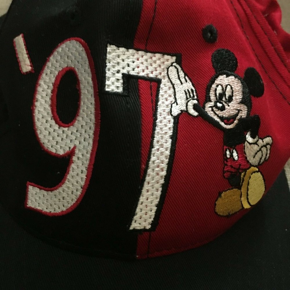 Mickey Mouse '97 Walt Disney World Baseball Hat Snapback Goofy's Hat Co